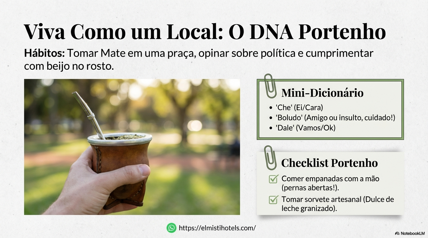Vivi Como un Local: El ADN Porteno