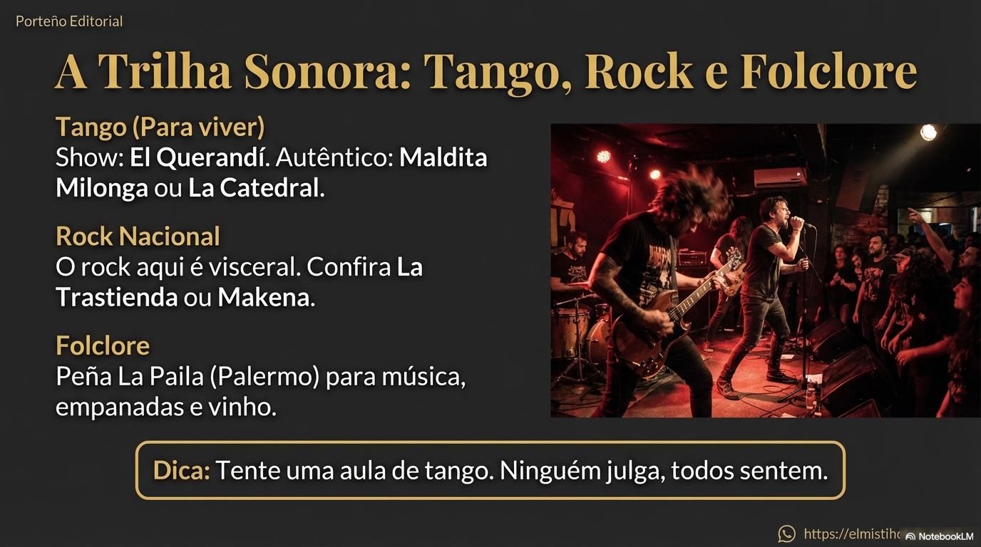 La Trilha Sonora: Tango, Rock y Folclore