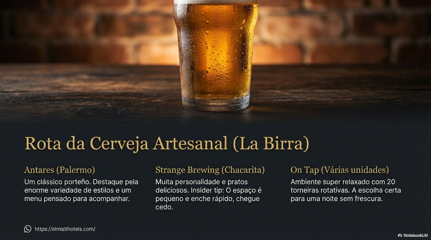La Ruta de la Cerveza Artesanal