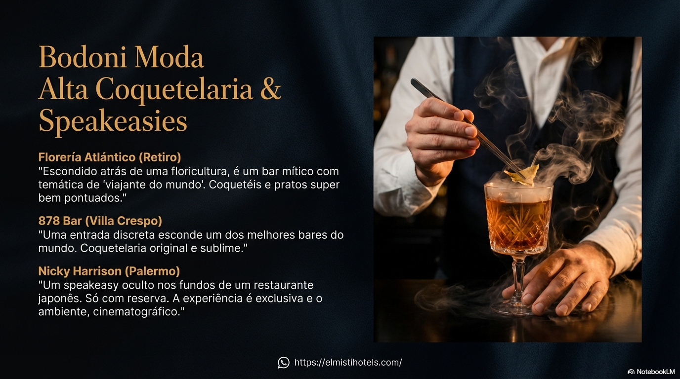 Alta Cocteleria y Speakeasies