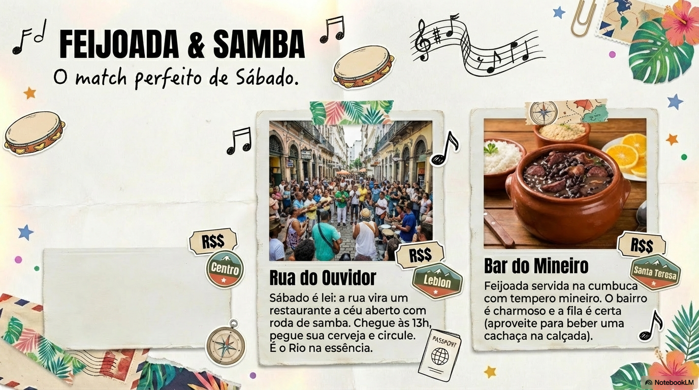 Feijoada & Samba. O Match Perfeito de Sábado