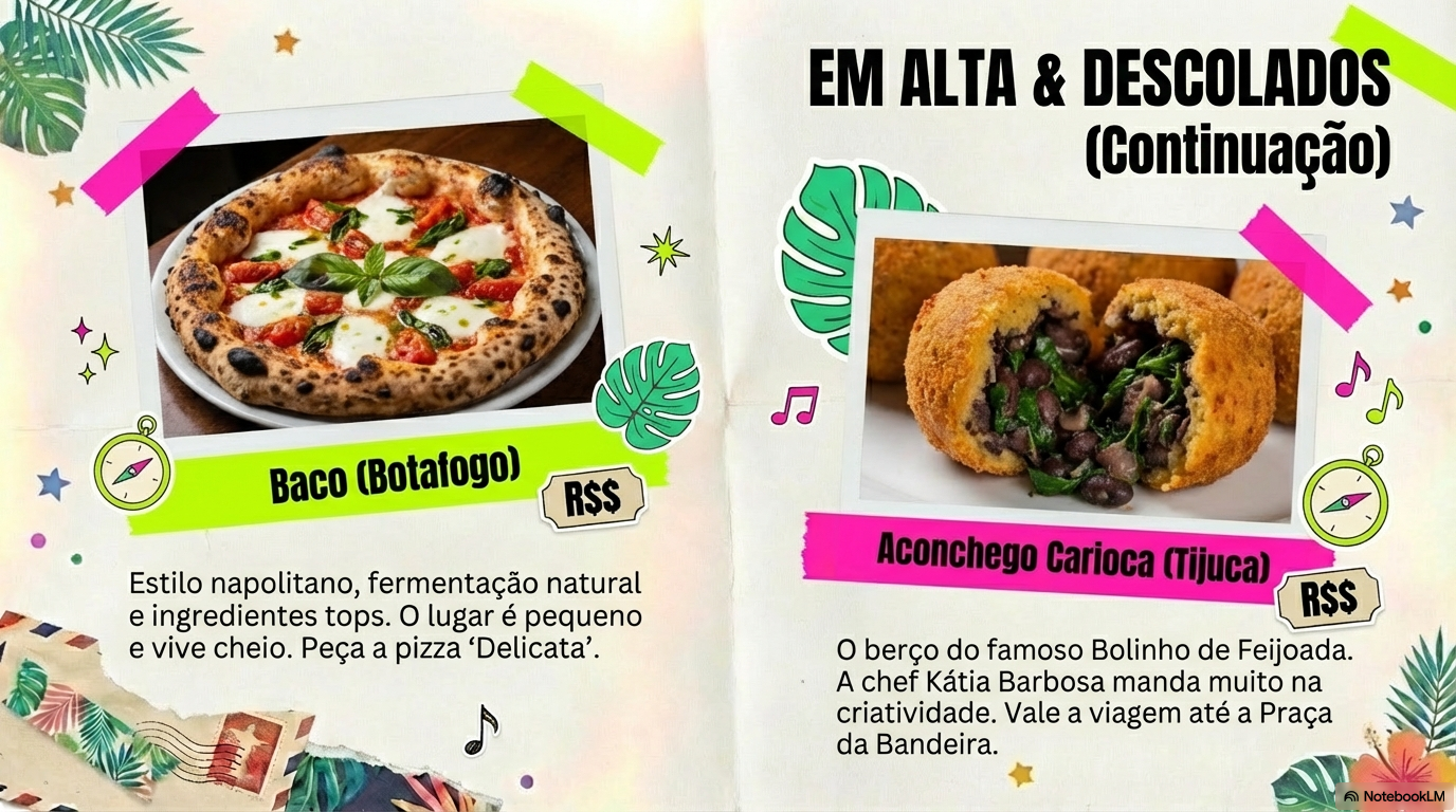 Em Alta & Descolados. Pizza e Feijoada Criativa