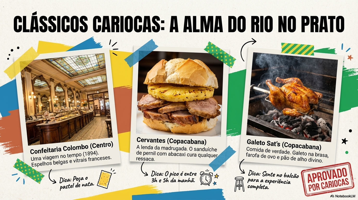 Clássicos Cariocas: a alma do Rio no prato