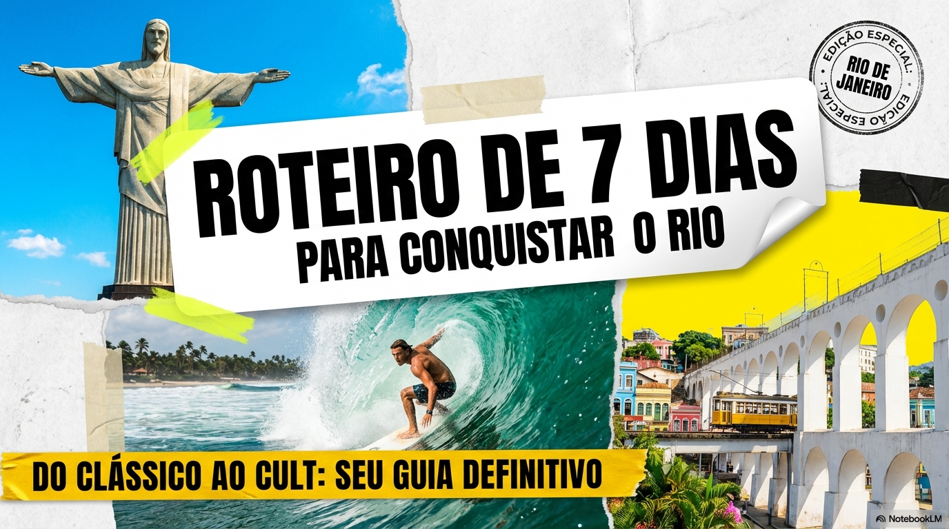 Roteiro de 7 dias para conquistar o Rio